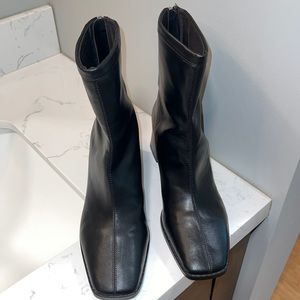 Faux Leather Boots